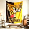 Hawthorn Hawks  (1) Tapestry Suitable For Decorating Homes Dorms And Bedrooms Soft To The Touch And A Perfect Gift For Friends And Family