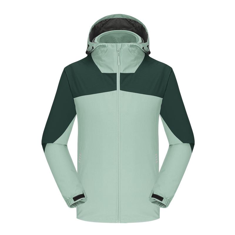 

Unisex Windproof Ski Jacket: Fleece Lined, Thickened, Three-in-One for Outdoor and Mountaineering. XS