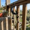 Halloween Theme Retro Halloween Moon Wind Chime Decorative Durable Hanging Bell Ornament Witch Hat Black Cat Wind Chimes Patio