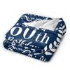 Turning 60 Year Present For Man's 60th Birthday Blanket Adults  Flannel Throw Blanket For Bedroom Warm Comfy Quality Bedspread