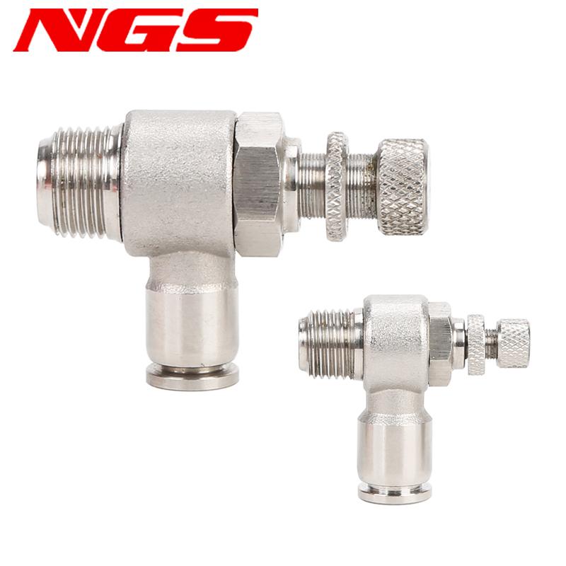 SUS 304 Edelstahl Pneumatikschlauchfitting PC PCF PL PE PU 8mm Vollmetall Schnellverschluss Rohrverbinder Gelenk 1/2 1/8 1/4 3/8 Motordichtungen 6