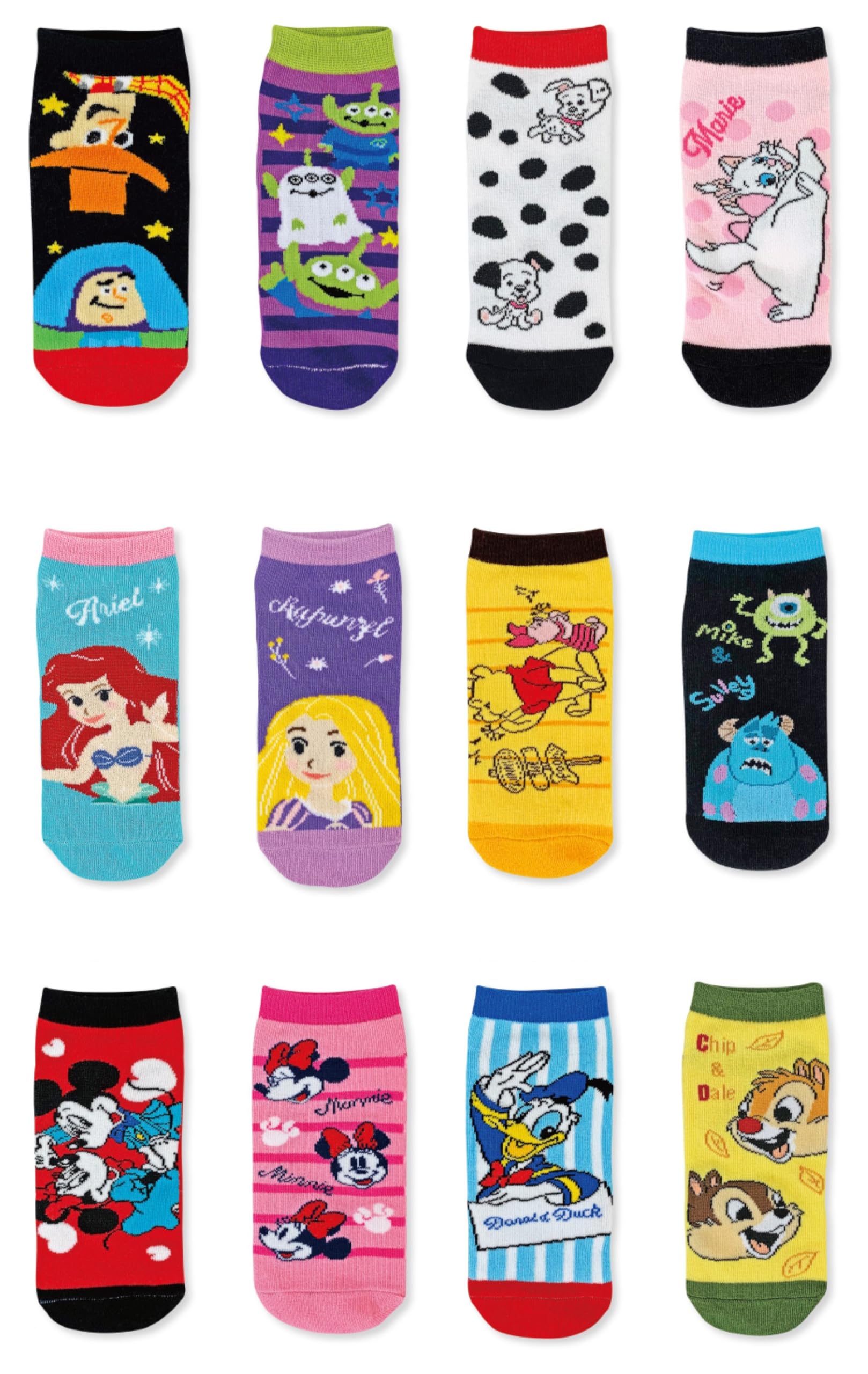 

набор Nobinobi 12 1 пара [Набор товаров] 12-парный (Носки с персонажами, носки, типы, каждый, набор из 12 пар)