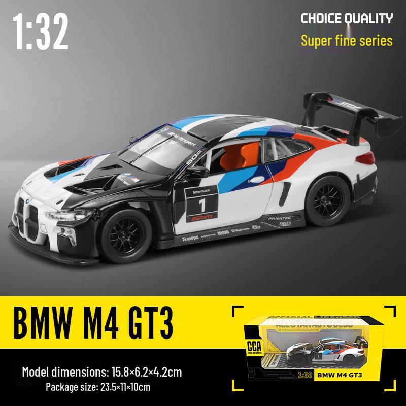 

Caipo 1/32 BMW M4 GT3 Звук и Свет Инерционная Модель Машинки из Сплава Игрушка