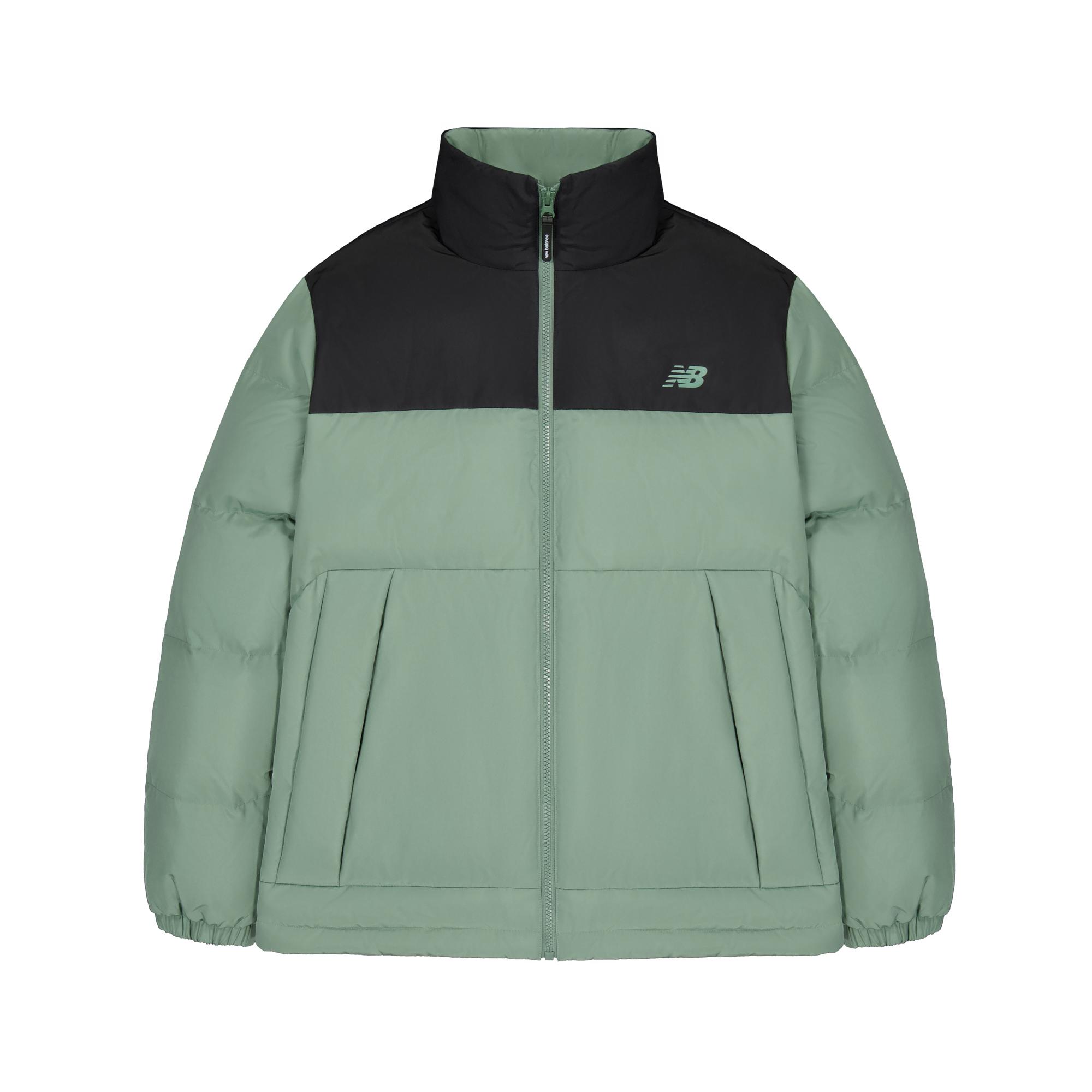 New Balance Down Jackets Men s Army Green Stand Collar Thin Other AMJ53362-DKJ XXL