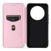 For Realme P3 Pro 5G Case Carbon Fiber Texture Drop-Proof PU Leather Phone Cover