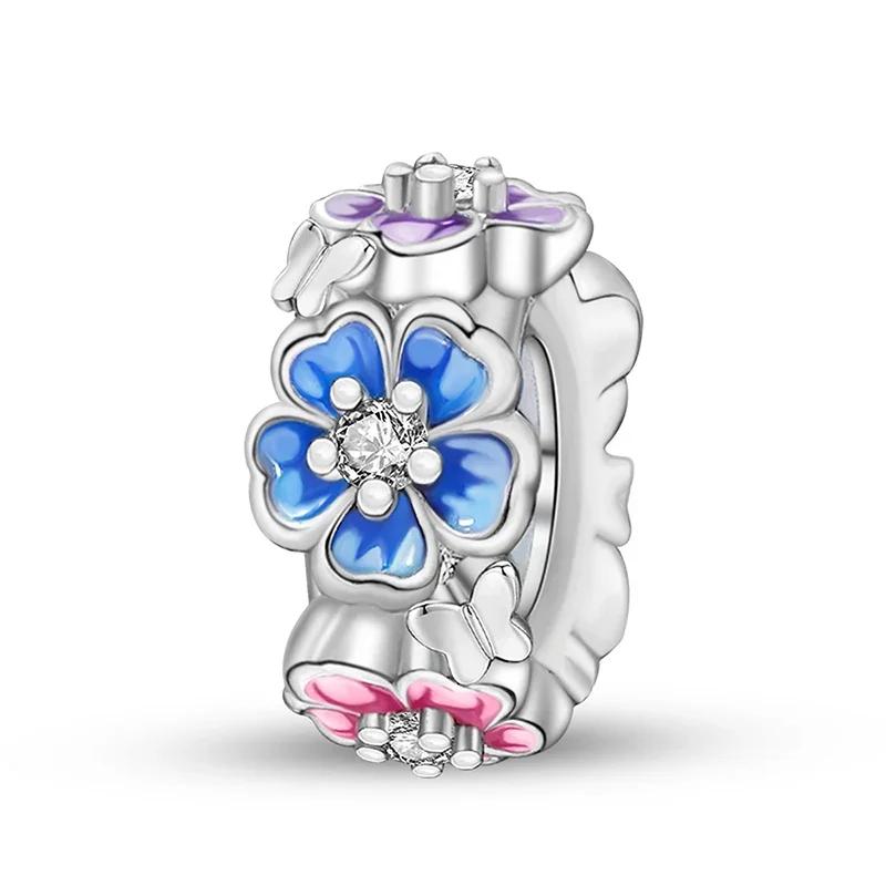 Copper Maple Leaf Flowers Cake Coconut Pendant Bead Diy Bracelet Bangle Making Gift Of High Quality Fine Jewelry