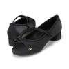 Barbara Leather Round Ribbon Mary Jane Pumps 3.5cm 2colors Bbj116