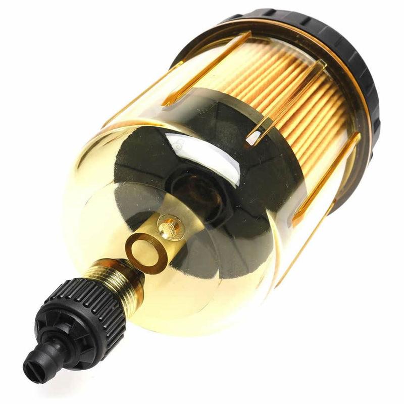 S3213 Fuel Water Separating Filter 35-60494-1 for Outboard Motor 10 Micron Filter with 3/8 Inch NPT Port 802893Q01
