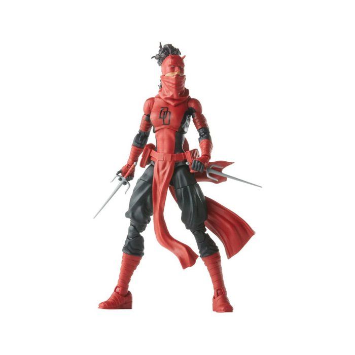 Hasbro - Spider-Man Marvel Legends Retro Collection - Figurine Elektra Natchios Daredevil 15 cm