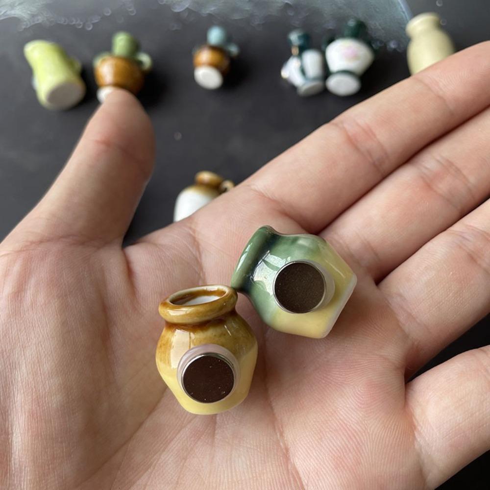 Handmade Vase Fridge Magnets Decorative Flower Arrangement Magnet  Wedding Decor