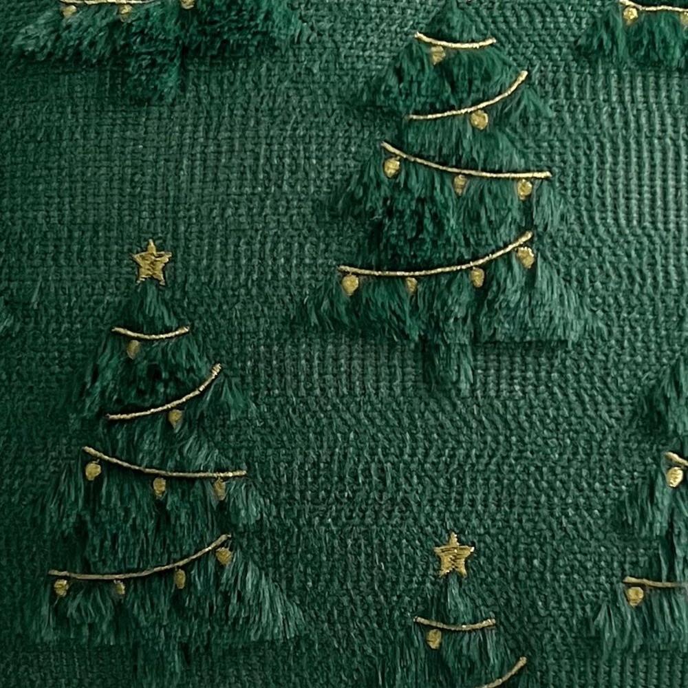 Xmas Tree Throw Pillow Cover Plush Plush Cushion Cover Christmas Pillow Cover  Xmas Decor