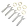 Coffee Grinder Replacement Parts Home Brewing Coffee Making 5 Pcs Set Easy To Clean Essential Maintenance Soft And Strong