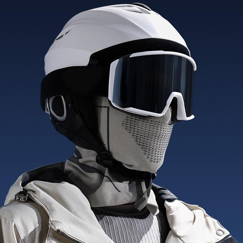 Winter Warme Sturmhaube Hut Elastisch Atmungsaktiv Vollgesichtsmaske Für Outdoor Laufen Radfahren Skifahren Motorradhelm-Innenfutter Winddichter Nackenschutz