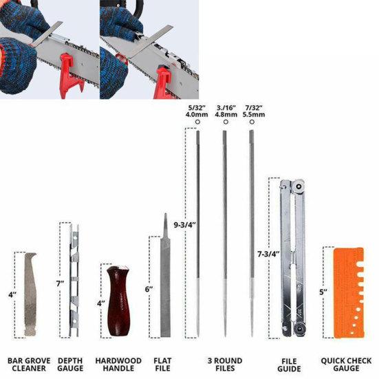 

Электрическая цепная пила Yousheng/набор стальных напильников, инструмент для резьбы по дереву, инструмент для полировки металла