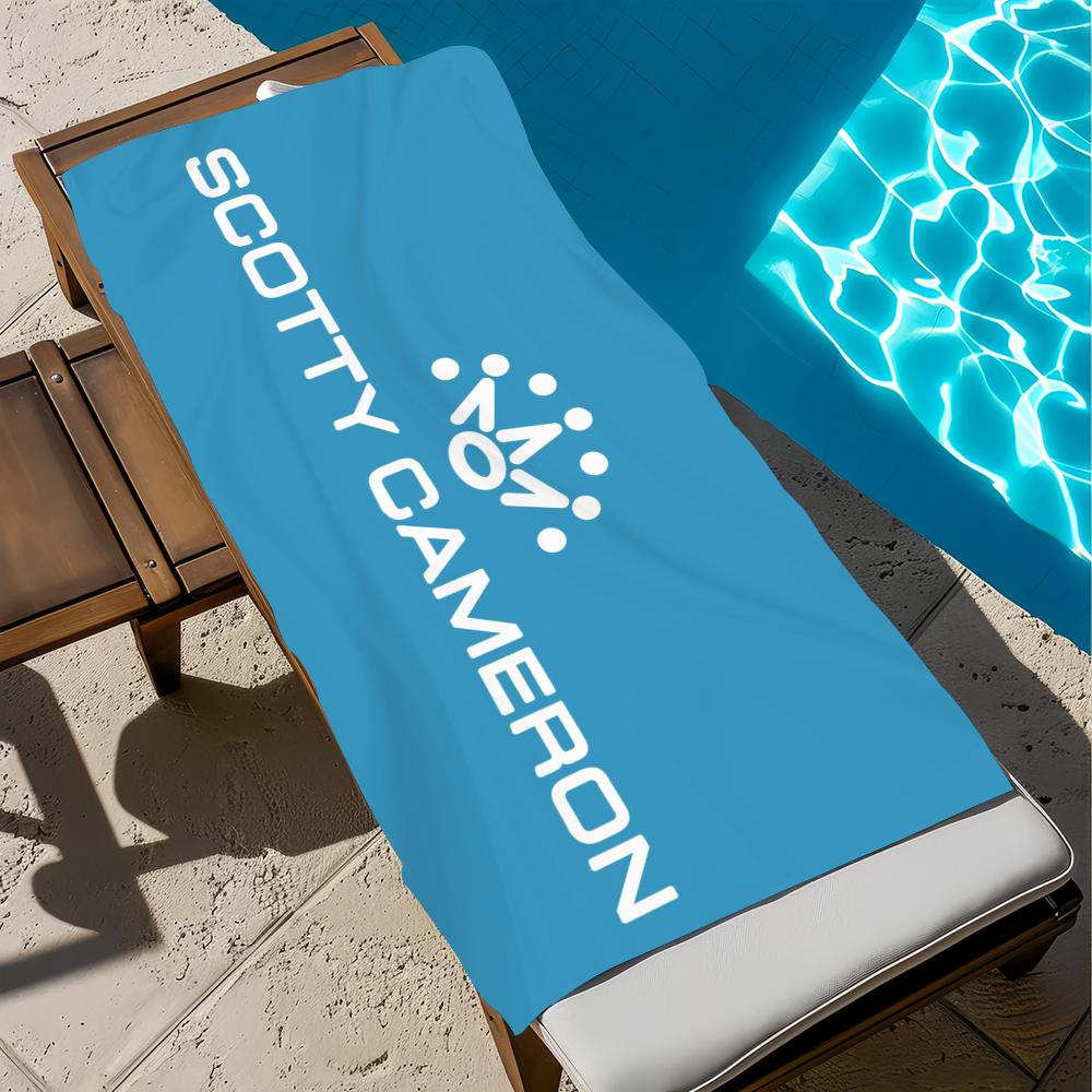 Sports Golf S-Scottyes-y Towel Soft Pool Gift For Travel Gym Shower Camping Quick Dry Sports Large C-Camerones-n Beach Towel