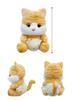 Cute Cat Plush Desk Ornament – Small Cloth Doll, Study Buddy, Birthday Gift