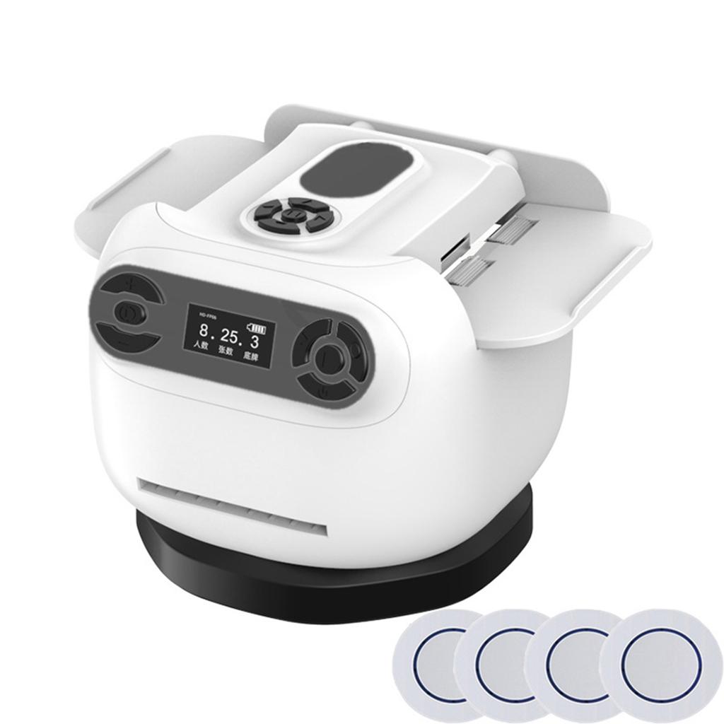 2-in-1 Automatic Card Shuffler & Dealer Rechargeable Eletric Shuffling and Dealing Machine for Poker Blackjack Texas Holdem