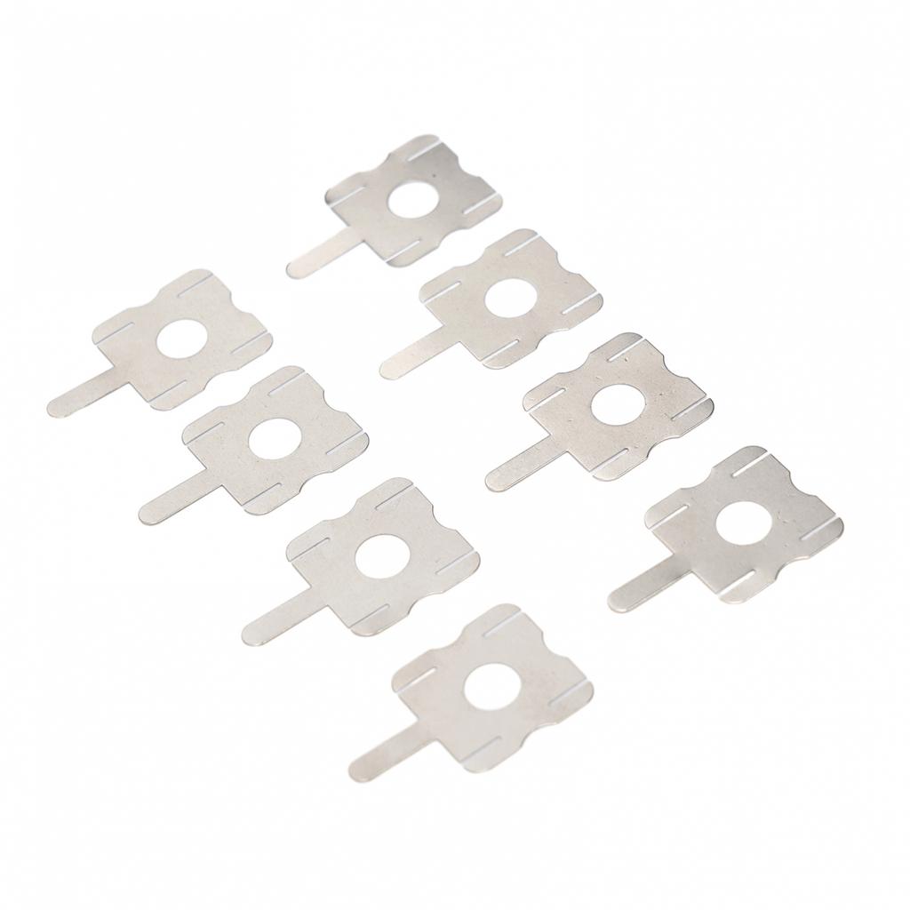 Accessories Nickel Sheets 50Pc Lithium Nickel Plated Steel