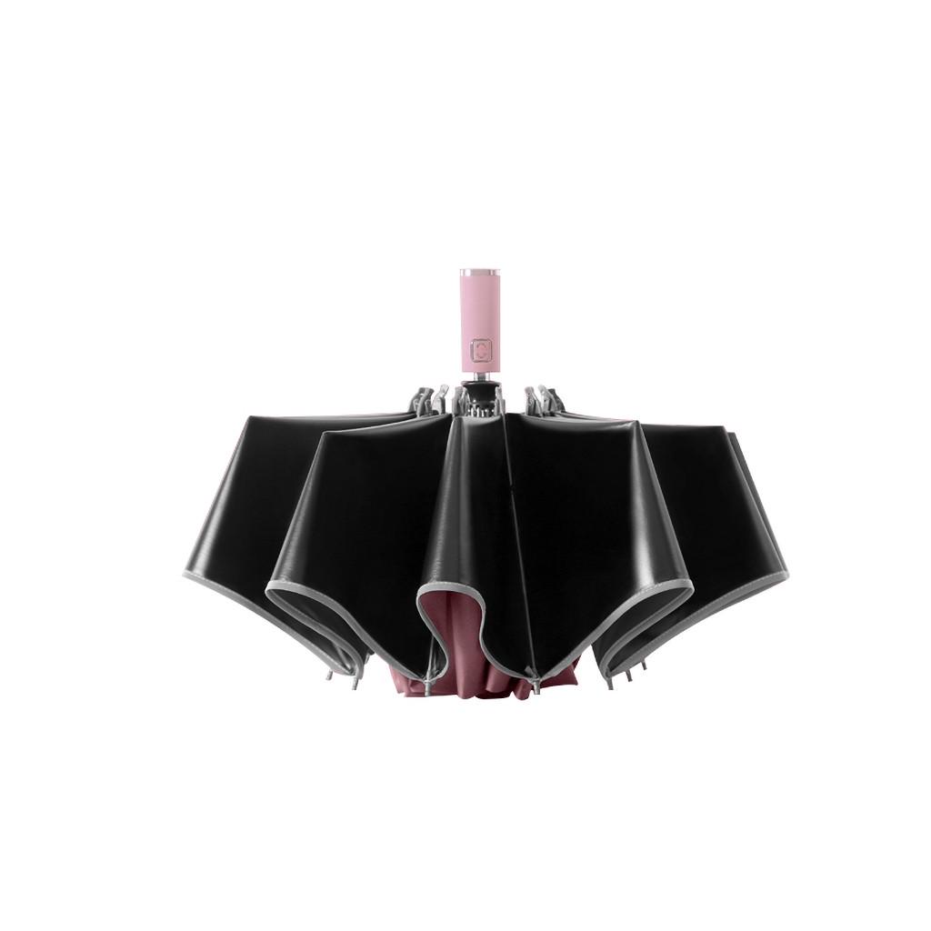Automatic Umbrella Reverse Folding Business Umbrella With Reflective Strips