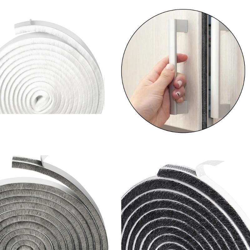 Dust Sealing Strips Adhesive Draft Blocker Weather Stripping Door Seal Strips for Window Door Sealing Stop Draft