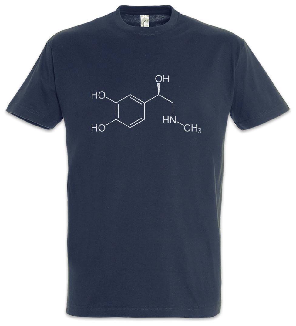 Adrenalin Molecule Lifting T-Shirt Chemistry Chemist Science Scientist Formula S