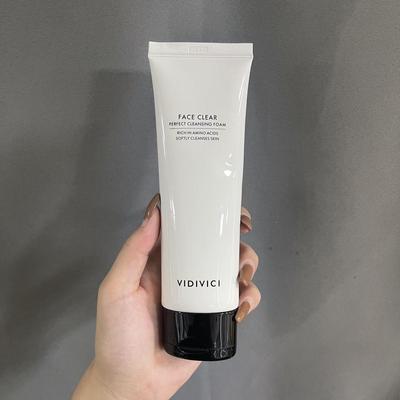 Face Clear Perfect Cleansing Foam Απαλό πλύσιμο προσώπου με υαλουρονικό οξύ, κορεατικά καλλυντικά, Kbeauty, smaple