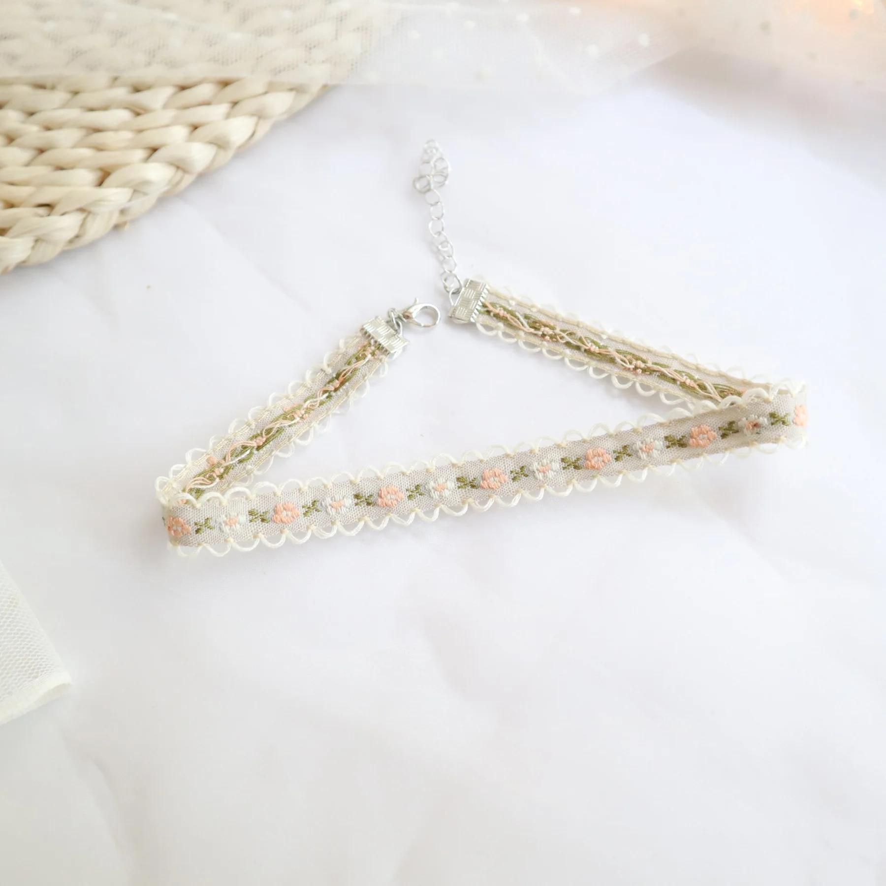 

Серия Sen, мягкие украшения для сестры, зеленое кольцо на шею для девочек, персиковое сердце, бант, цепочка на шею, колье, воротник, цепочка на ключицу, ожерелье