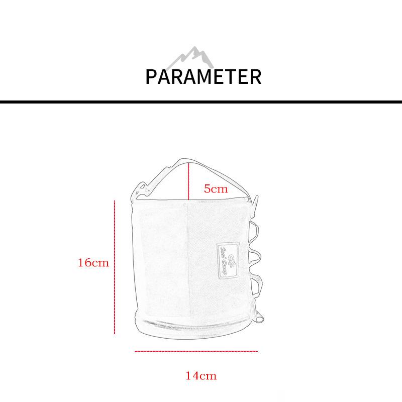Portable Outdoor Camping Tissue Case with Hook Hanging Napkin Holder Toilet Paper Storage Box for Outdoor Camping Hiking