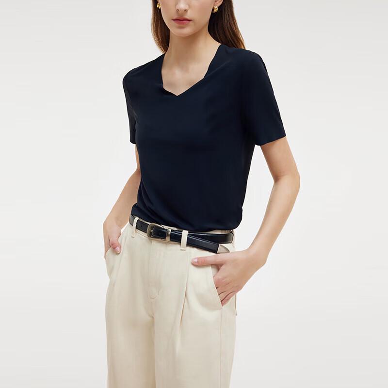 GOELIA Autumn Modal V-Neck Unisex T-Shirt 1C9L0B200