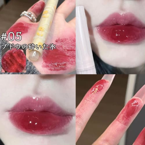 Cute, highly pigmented, melting lip makeup Skin tone No makeup discoloration Coloring Adhesion Long lasting Lasts all day No uneven skin tone Does not