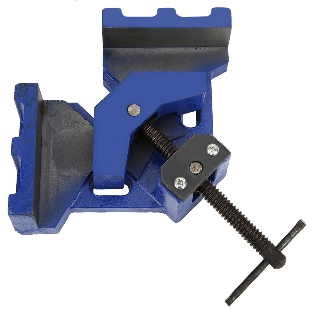 Right Angle Clamp Welder Tool Hardware Accessory Woodworking Clip Cast Iron Heavy Duty 4 Inch