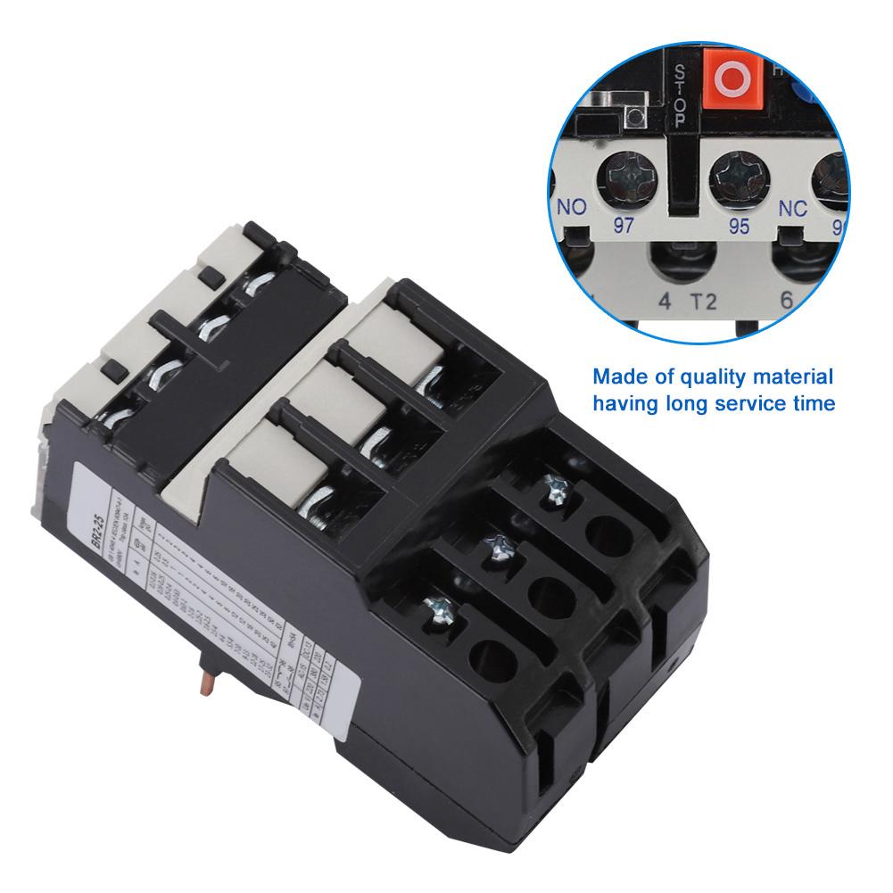 BR2 25 Electric Adjustable Motor Protection Thermal Overload Relay