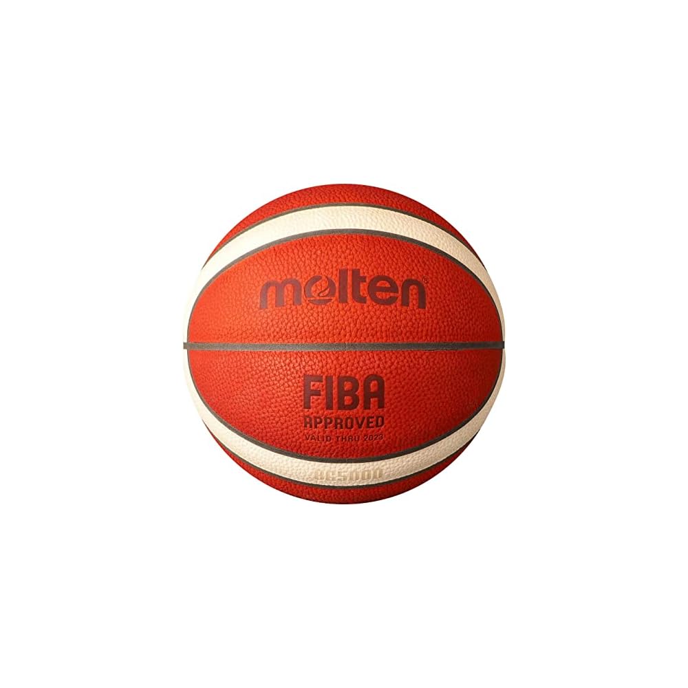 Molten BG5000 Basketball Size 7 Genuine Leather Official Game Ball Brown