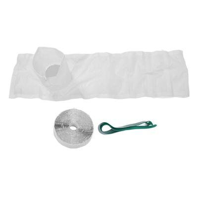 Portable AC Window Seal Kit Portable Air Conditioner Window Seal Dryer Vent Window Kit with Drawstring Adhesive Fastener