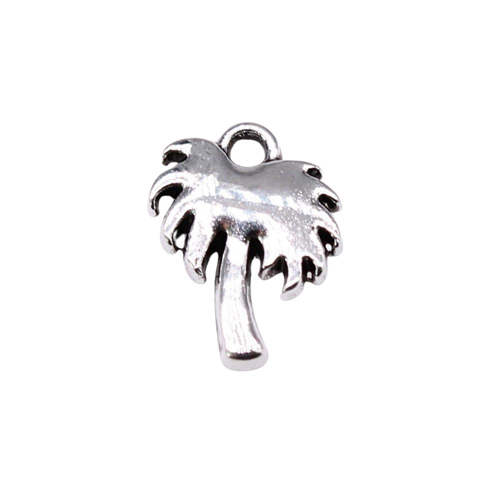Filigree Leaf Charms Antique Alloy Pendants For Nature Inspired Jewelry