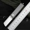 Titanium Alloy Folding Knife for Men Gift Pocket Knife Keychain Unboxing Broken Window Multitool Survival EDC Gadgets with Box