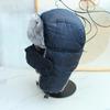 Men's Winter Velvet Thickened Lei Feng Hat Winter Warm Ear Hat Northeast Outdoor Mask Windproof Ski Hat