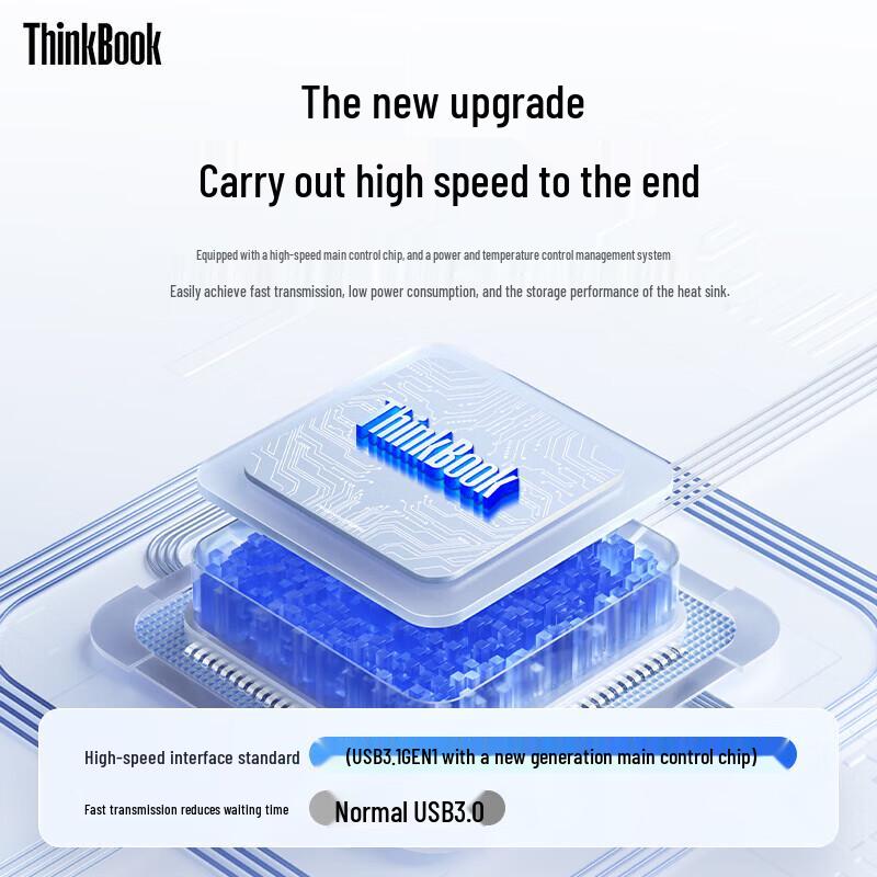 Lenovo Thinkbook Dual-Interface USB 3.1 Type-C USB Flash Drive