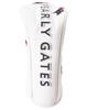 Headcover PEARLY GATES Flying Rabbit Heart Pattern for Utility UT Golf White 053-6284812