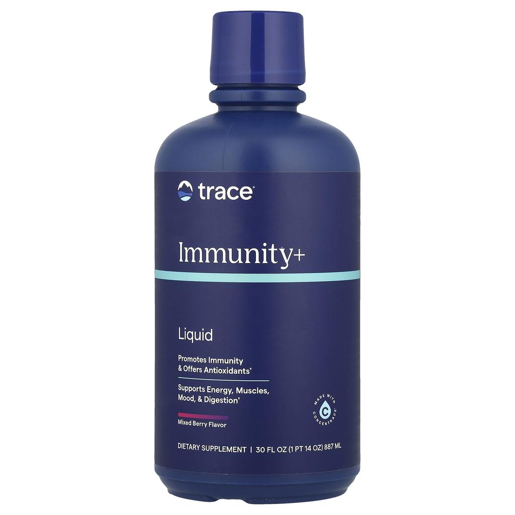 Fast-Absorbing Liquid Immune Booster, Mixed Berry Flavor, 887 Ml (30 Fl Oz)