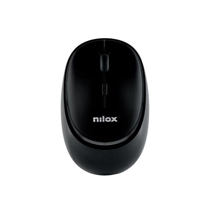 Souris Sans Fil - Nilox - 1600 DPI - Quatre Boutons Silencieux - Rechargeable USB Type C