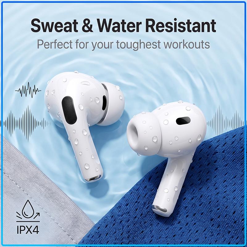 1:1 Pro 3rd TWS True Wireless Bluetooth Earbuds Crystal Clear Sound Clear Calls Up To 30H Long Playtime In-ear Headphones For iOS Android