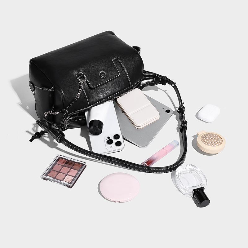 Niche Design Motorcycle Bag for Women 2025 Autumn Winter New Fashion Versatile Large Capacity Single Shoulder High-end Crossbody Bag