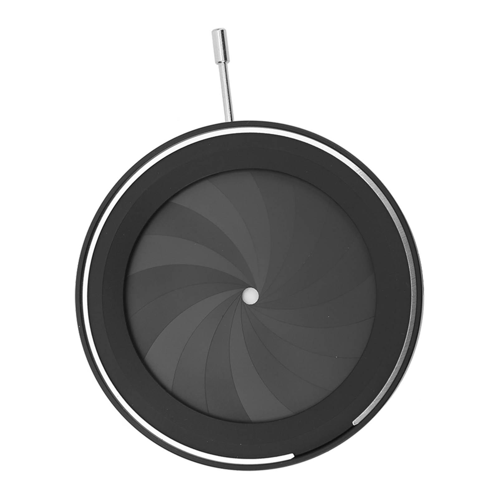 

Диафрагма апертуры Алюминиевый сплав Ручка Регулировка Механическая диафрагма апертуры для