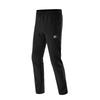Solid Color Outdoor Sports Basketball Training Lace-Up Elastic Woven Casual Pants Unisex Pants Black A2CF2A01