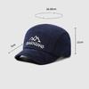 Four Seasons Embroidered Short-Brim Cap Unisex Outdoor Sunscreen Baseball Cap