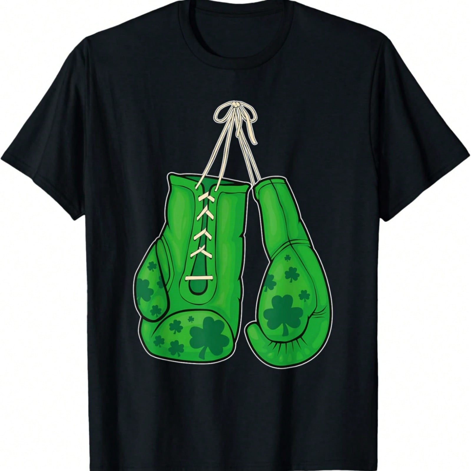 St Patricks Day Boxing Gloves Green Lucky Shamrock T-Shirt S разноцветный