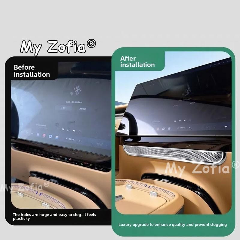 For Xpeng GX 2026 2027 Decorative Protective Trim Cover Center Console Air Vent Auto Interior Modification Parts Accessories