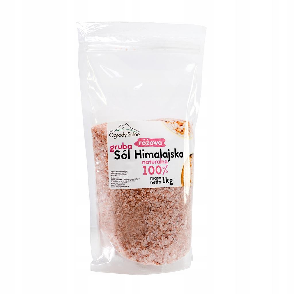 Himalayan coarse salt in a bag - 1 kg