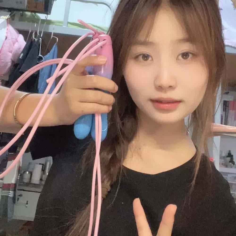 Contrast Color Counting Rope Skipping 2.8M Length Fitness Jump Rope Training